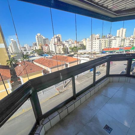 Apartamento com Varanda e Suíte Enseada Guarujá Exterior foto