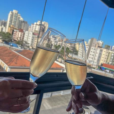 Apartamento com Varanda e Suíte Enseada Guarujá Exterior foto