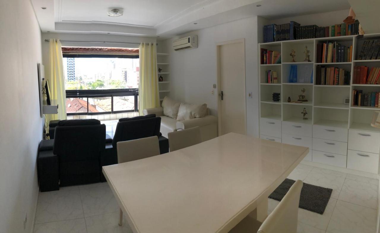 Apartamento com Varanda e Suíte Enseada Guarujá Exterior foto
