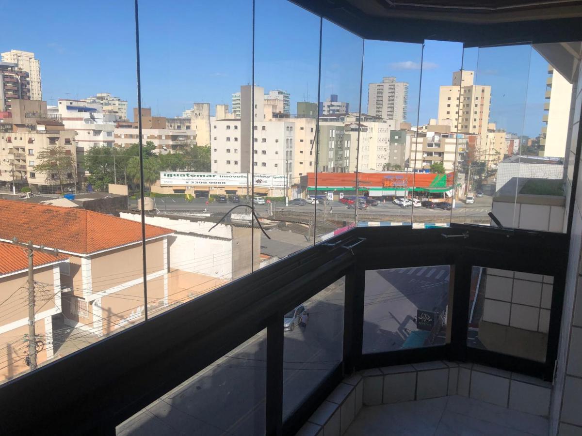 Apartamento com Varanda e Suíte Enseada Guarujá Exterior foto
