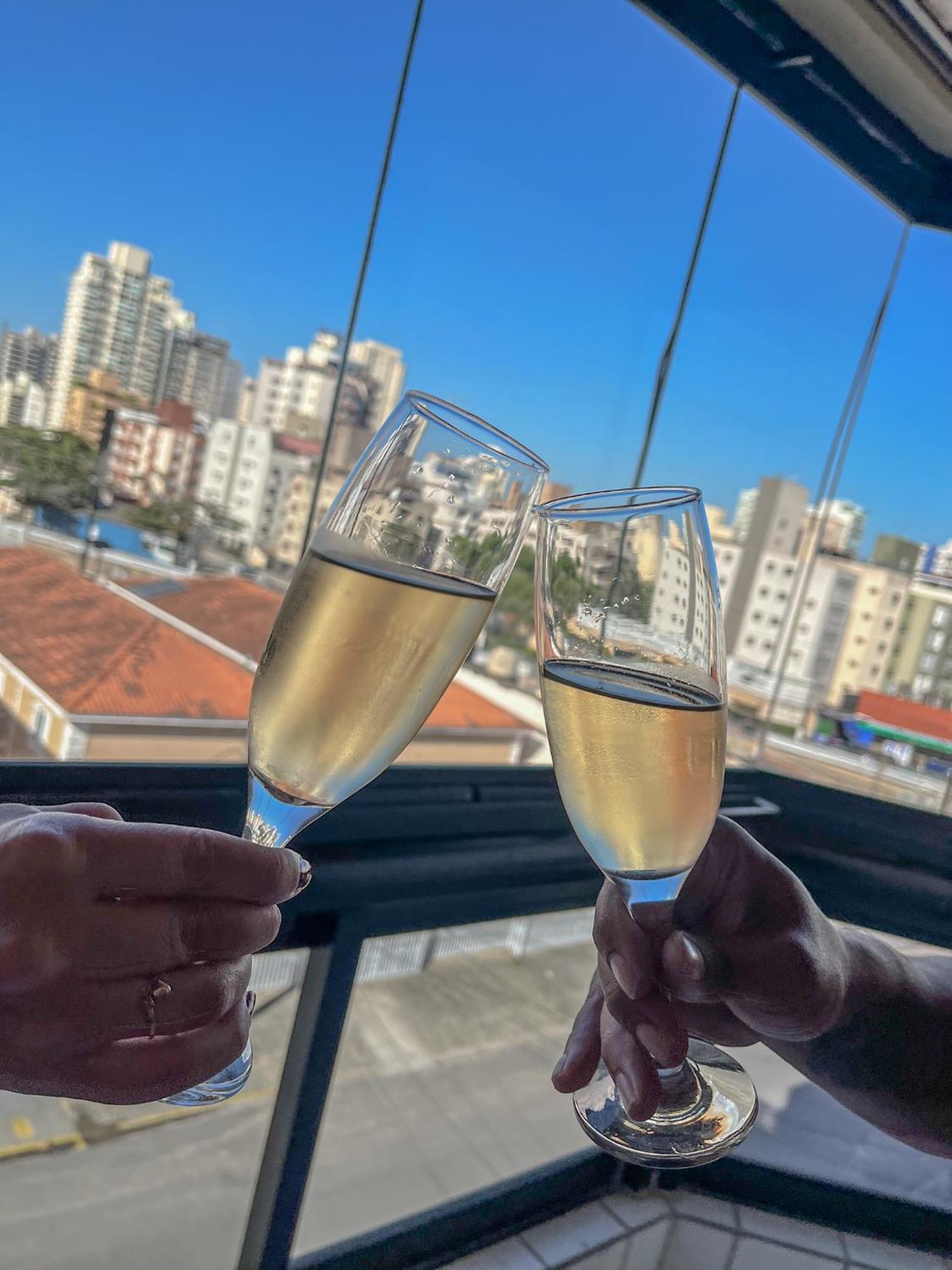 Apartamento com Varanda e Suíte Enseada Guarujá Exterior foto