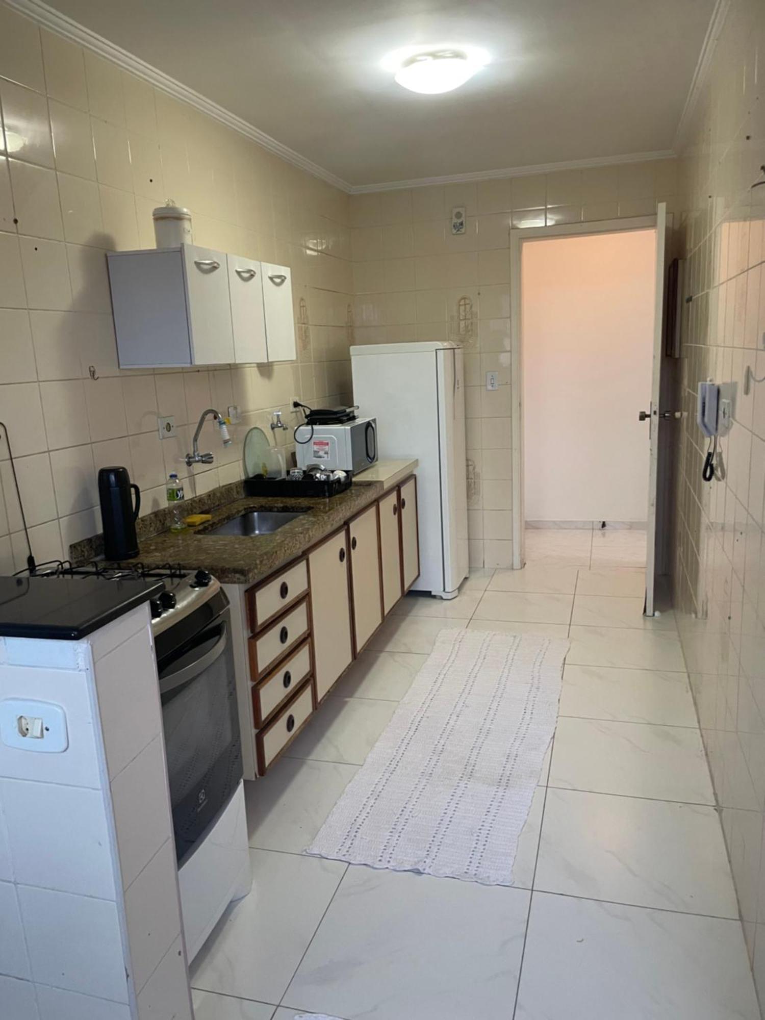 Apartamento com Varanda e Suíte Enseada Guarujá Exterior foto